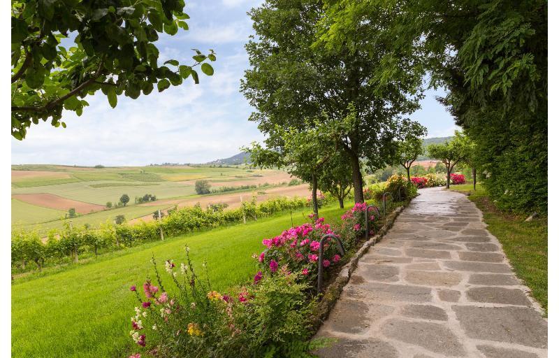 Relais Castello Di Razzano Hotel Alfiano Natta Екстериор снимка